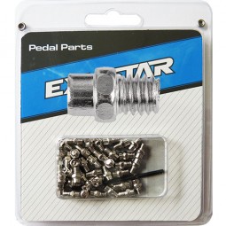 Excustar Pedal Pins M4 silber, universal, 1 Stück