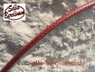 2,5 m Schaltzug Hülle 4 mm Metall rot, geflochten